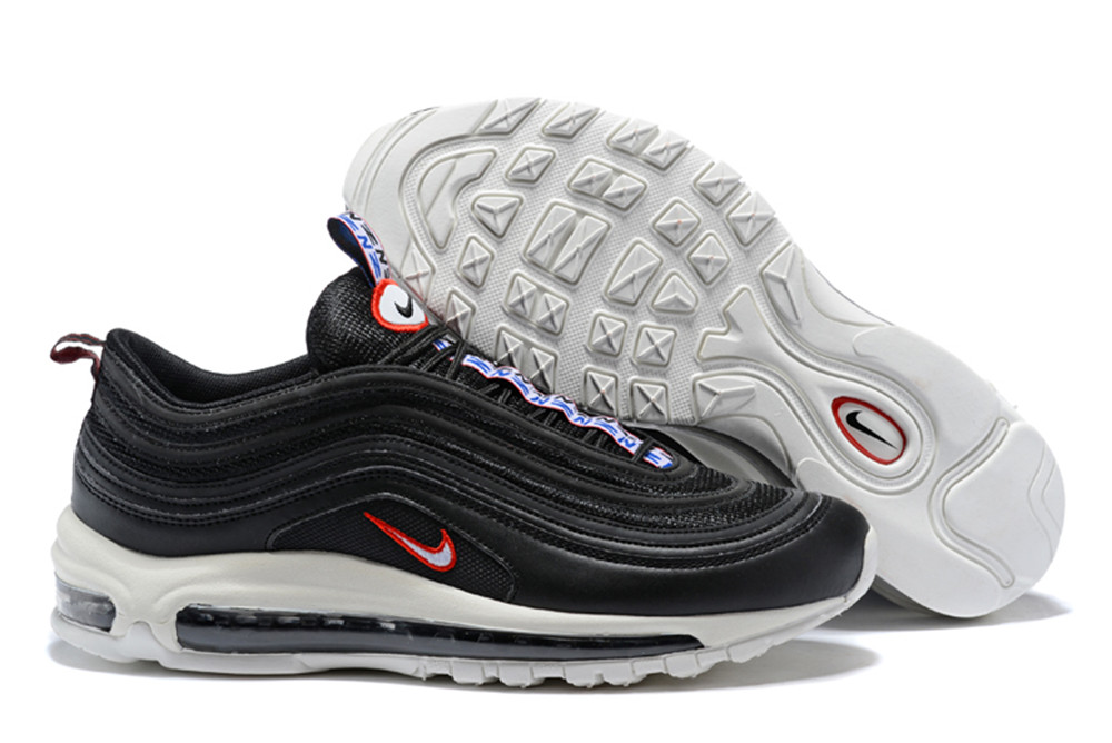 Nike Air Max 97 TT PRM Black Red Shoes - Click Image to Close